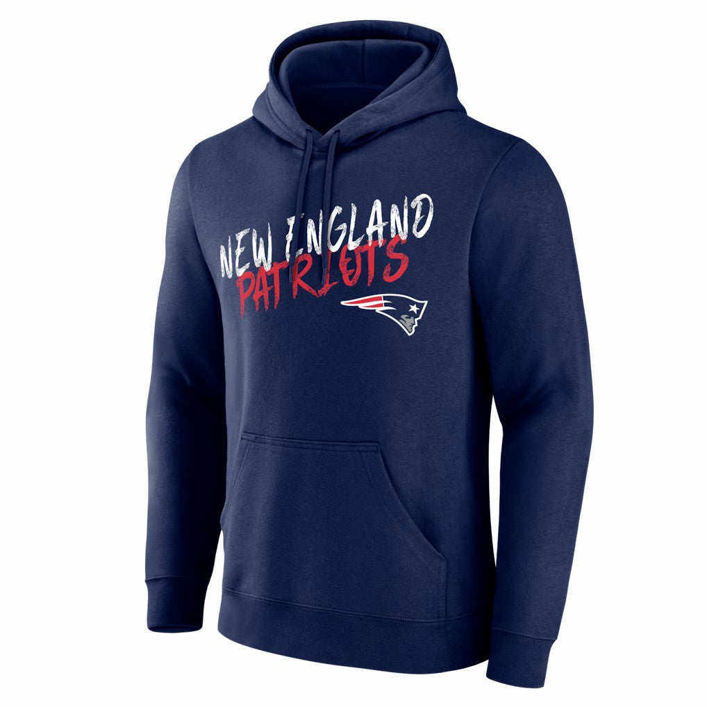 New England Patriots Hustle Hoodie Navy