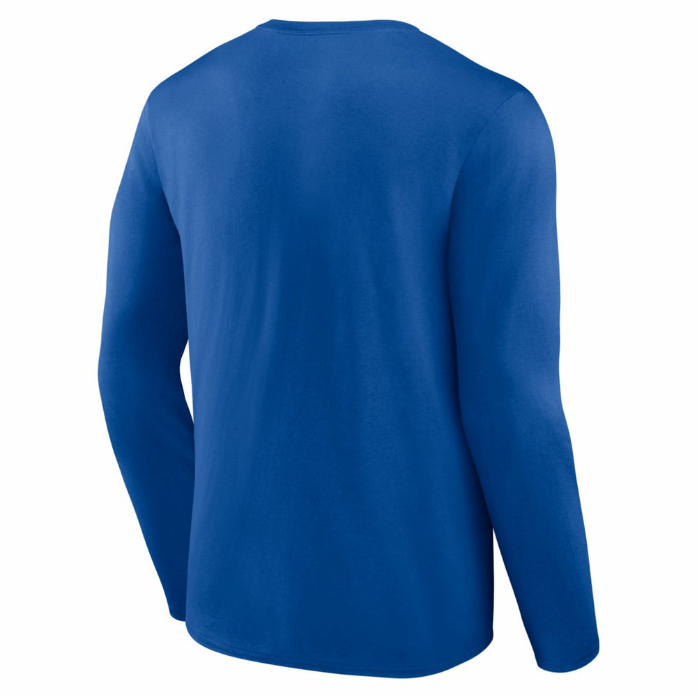 New York Giants Hustle Long Sleeve T-Shirt Royal