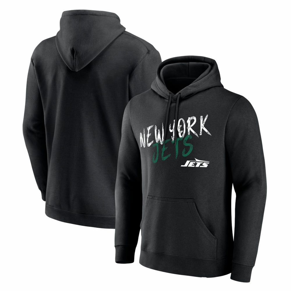 New York Jets Hustle Hoodie Black