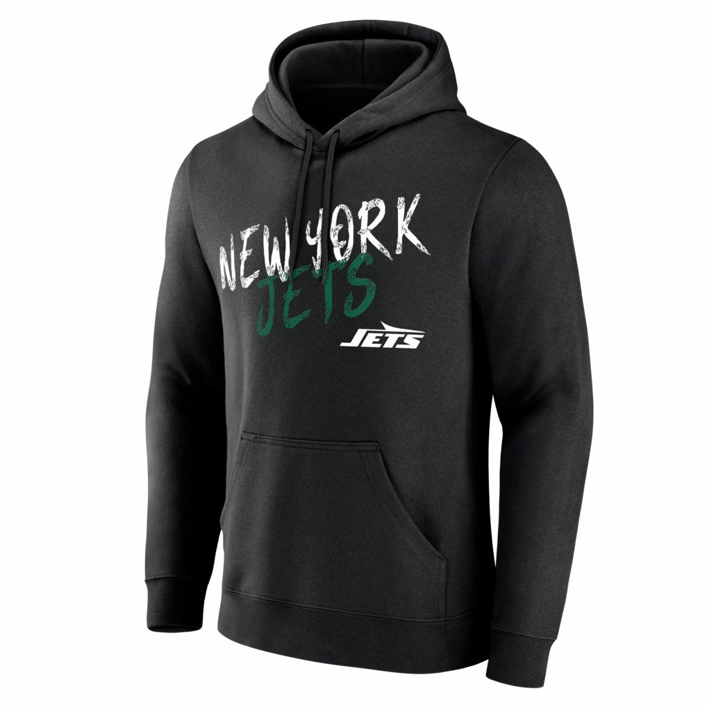 New York Jets Hustle Hoodie Black