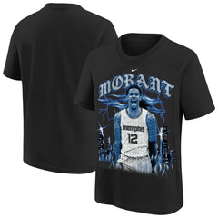 Ja Morant Memphis Grizzlies Youth City Edition Player T-Shirt Black | Nike discount