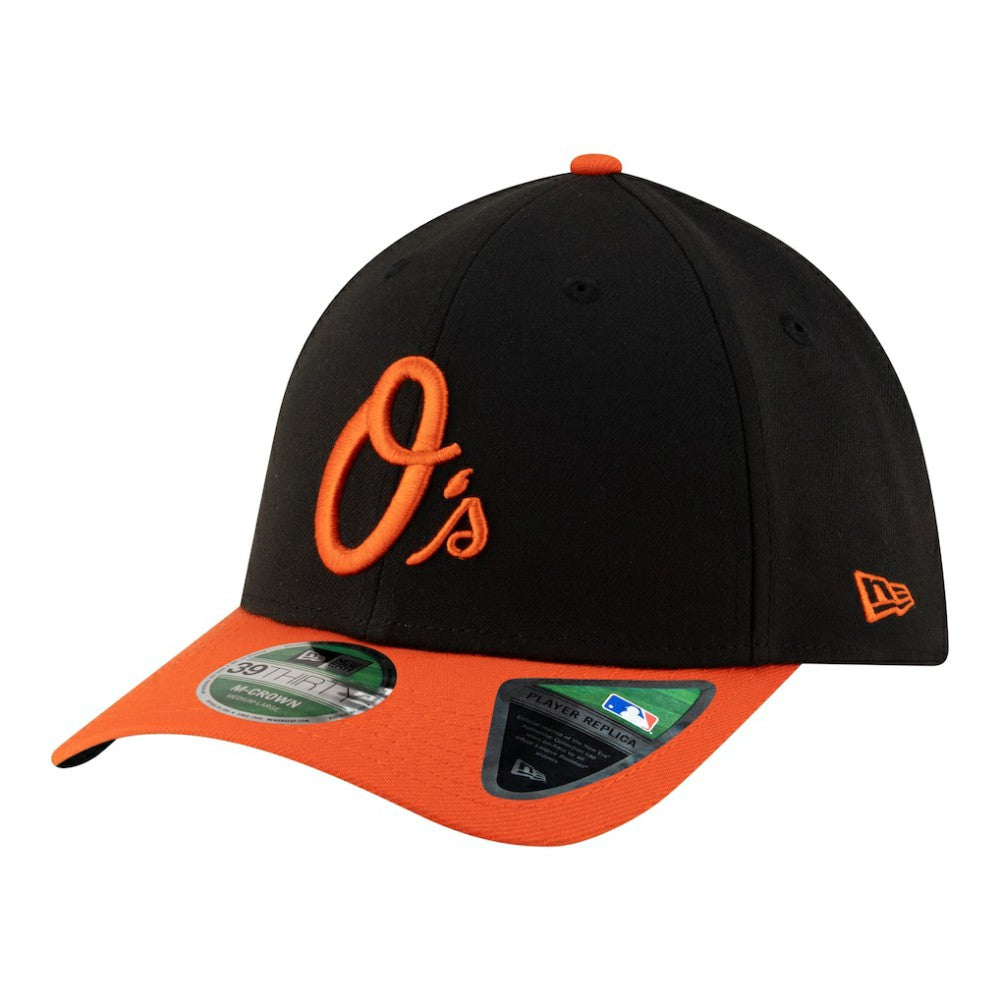 Baltimore Orioles New Era Alternate Player Replica 39THIRTY M-Crown Flex Hat - Black - New Era Discount