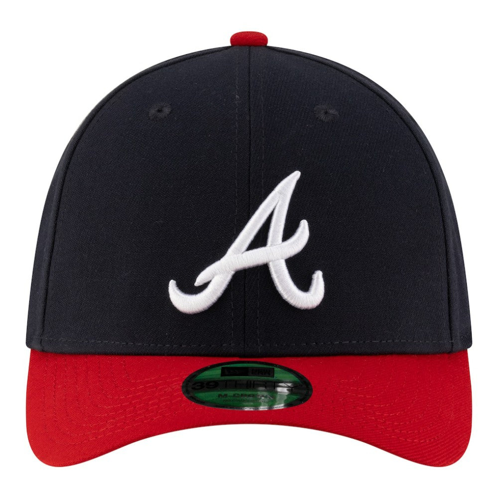 Atlanta Braves New Era Player Replica 39THIRTY M-Crown Flex Hat - Navy - New Era Sale