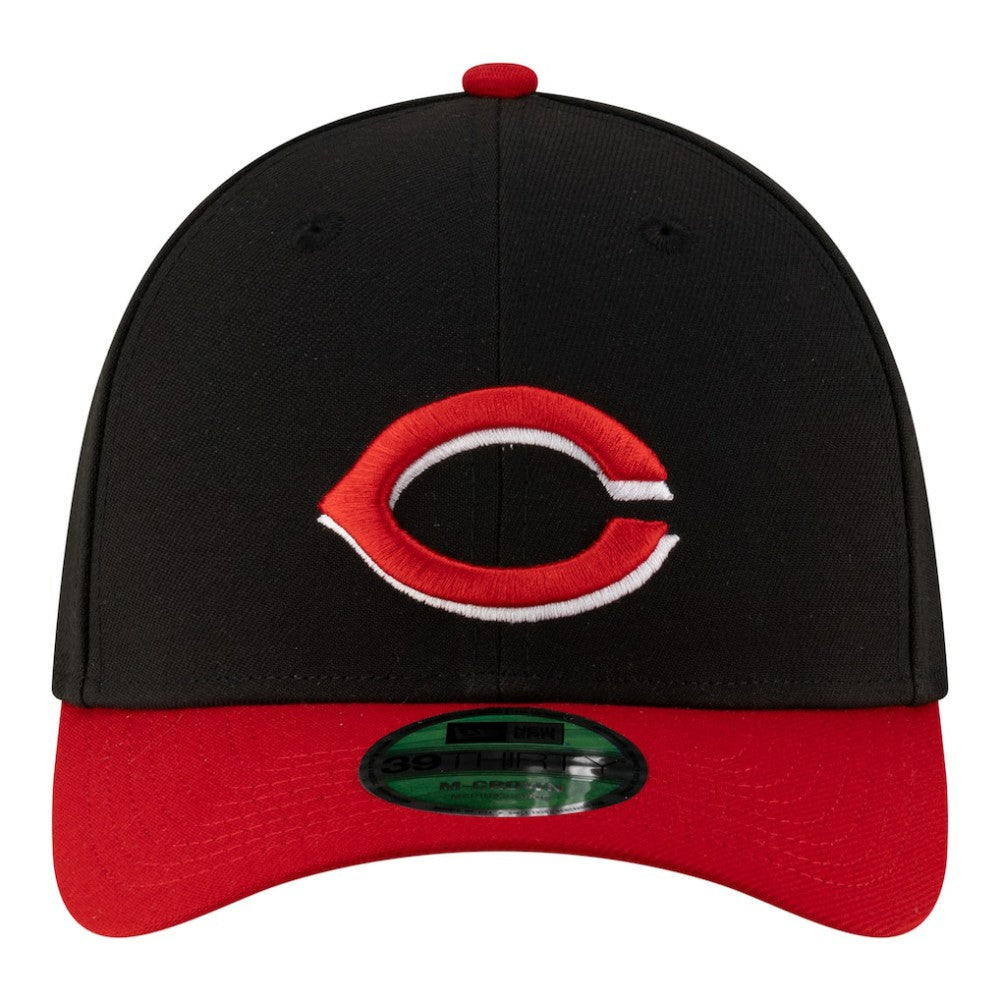 Cincinnati Reds New Era Player Replica 39THIRTY M-Crown Flex Hat - Black - New Era Online