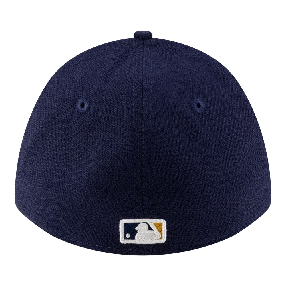 Milwaukee Brewers New Era Player Replica 39THIRTY M-Crown Flex Hat - Navy - New Era Discount