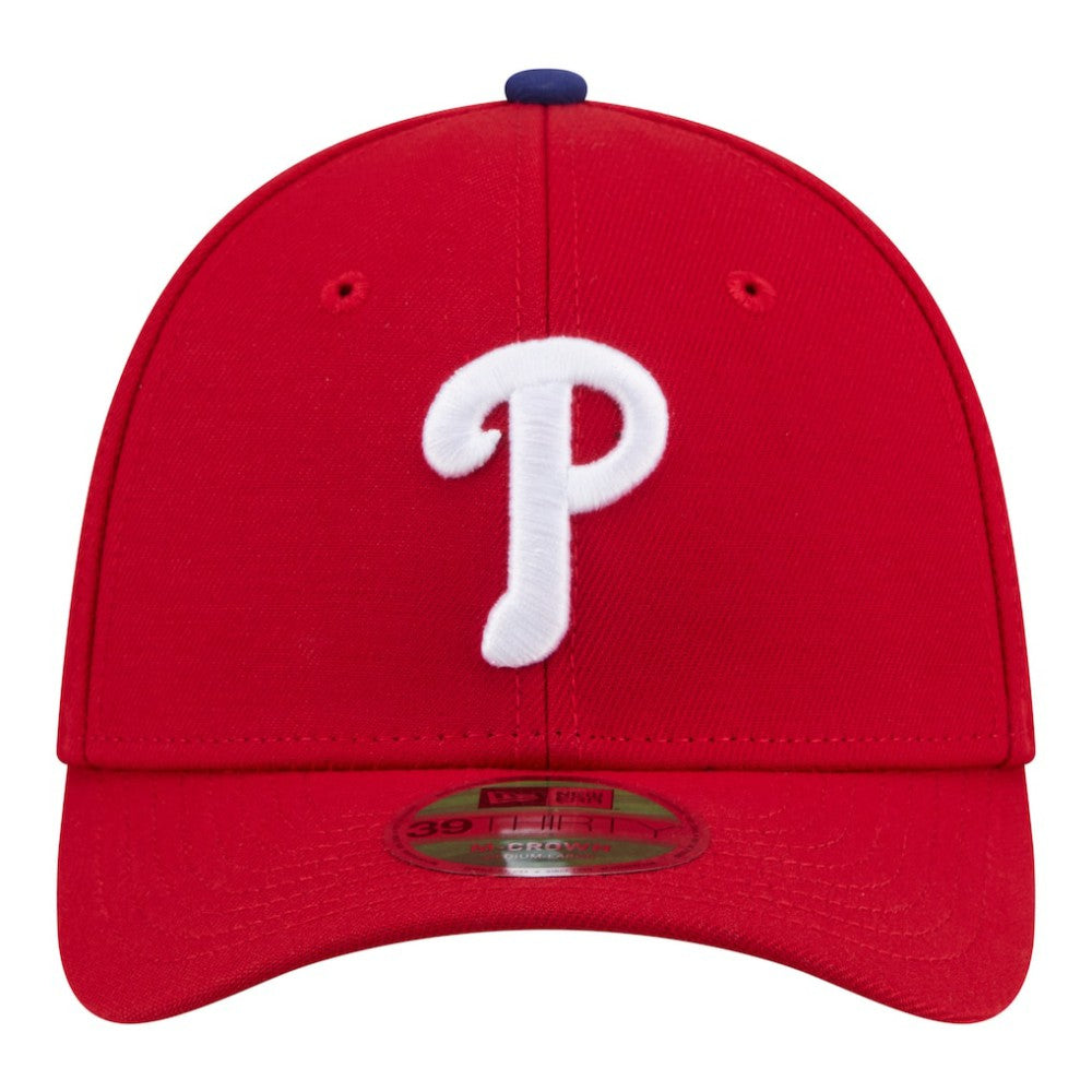 Philadelphia Phillies New Era Player Replica 39THIRTY M-Crown Flex Hat - Red - New Era Discount