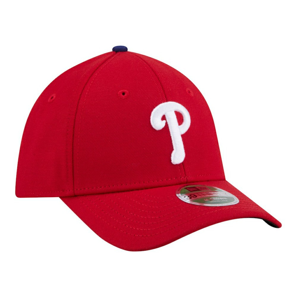 Philadelphia Phillies New Era Player Replica 39THIRTY M-Crown Flex Hat - Red - New Era Discount