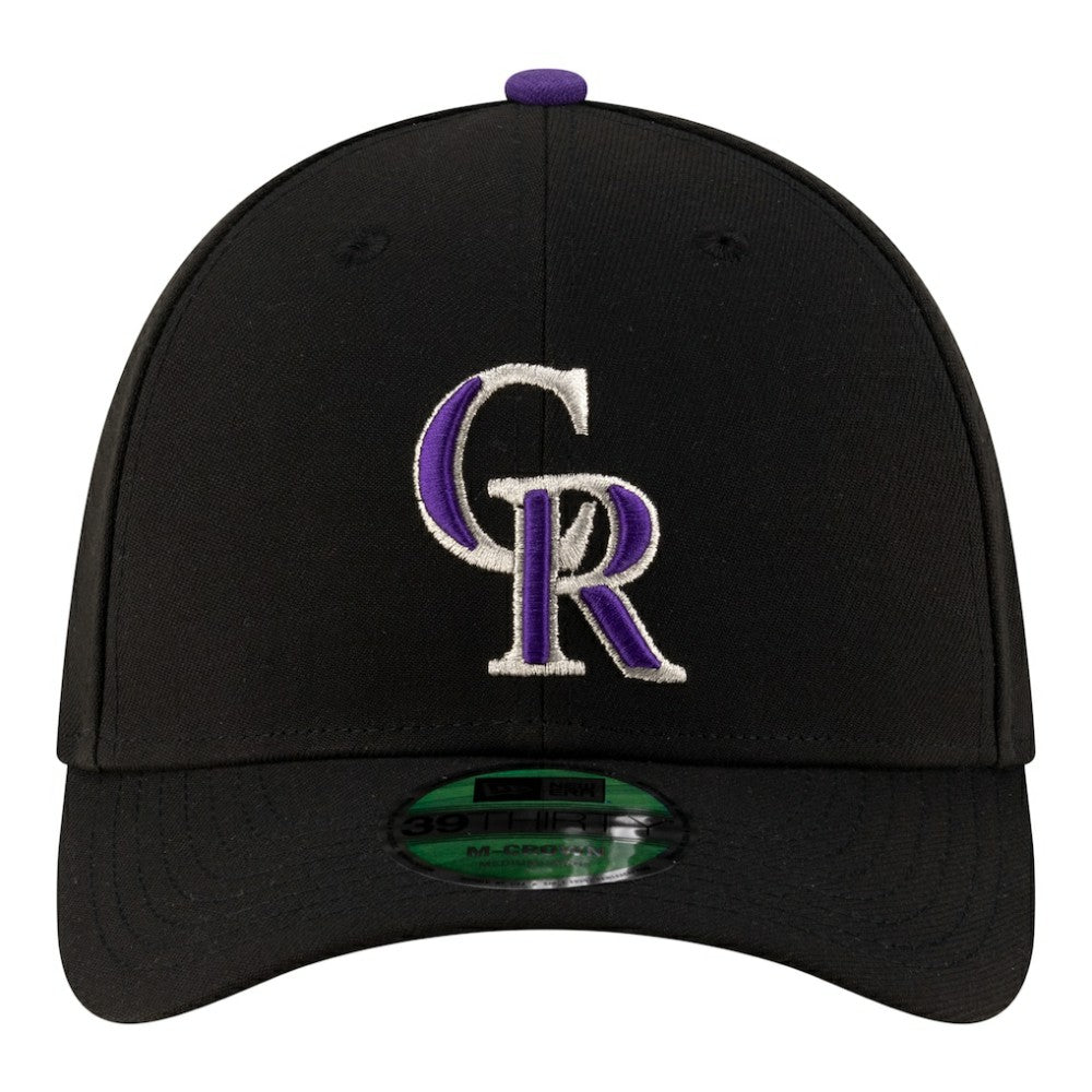 Colorado Rockies New Era Player Replica 39THIRTY M-Crown Flex Hat - Black - New Era Discount