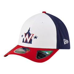 Washington Nationals New Era Player Replica 39THIRTY M-Crown Flex Hat - White - New Era Lifestyle