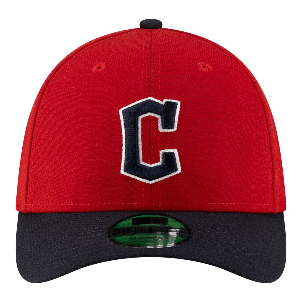 Cleveland Guardians New Era Player Replica 39THIRTY M-Crown Flex Hat - Red - New Era Lifestyle