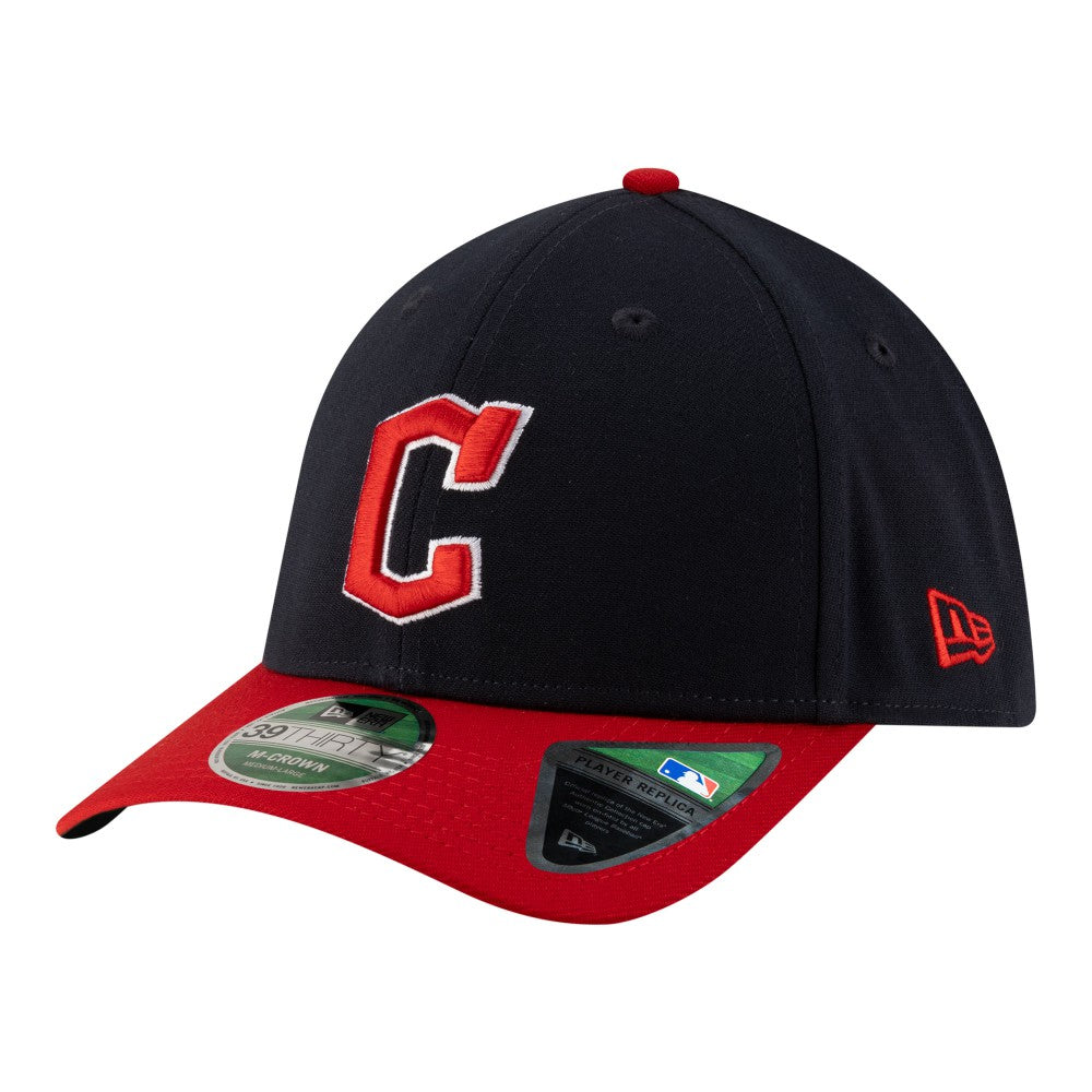 Cleveland Guardians New Era Player Replica 39THIRTY M-Crown Flex Hat - Navy - New Era Discount