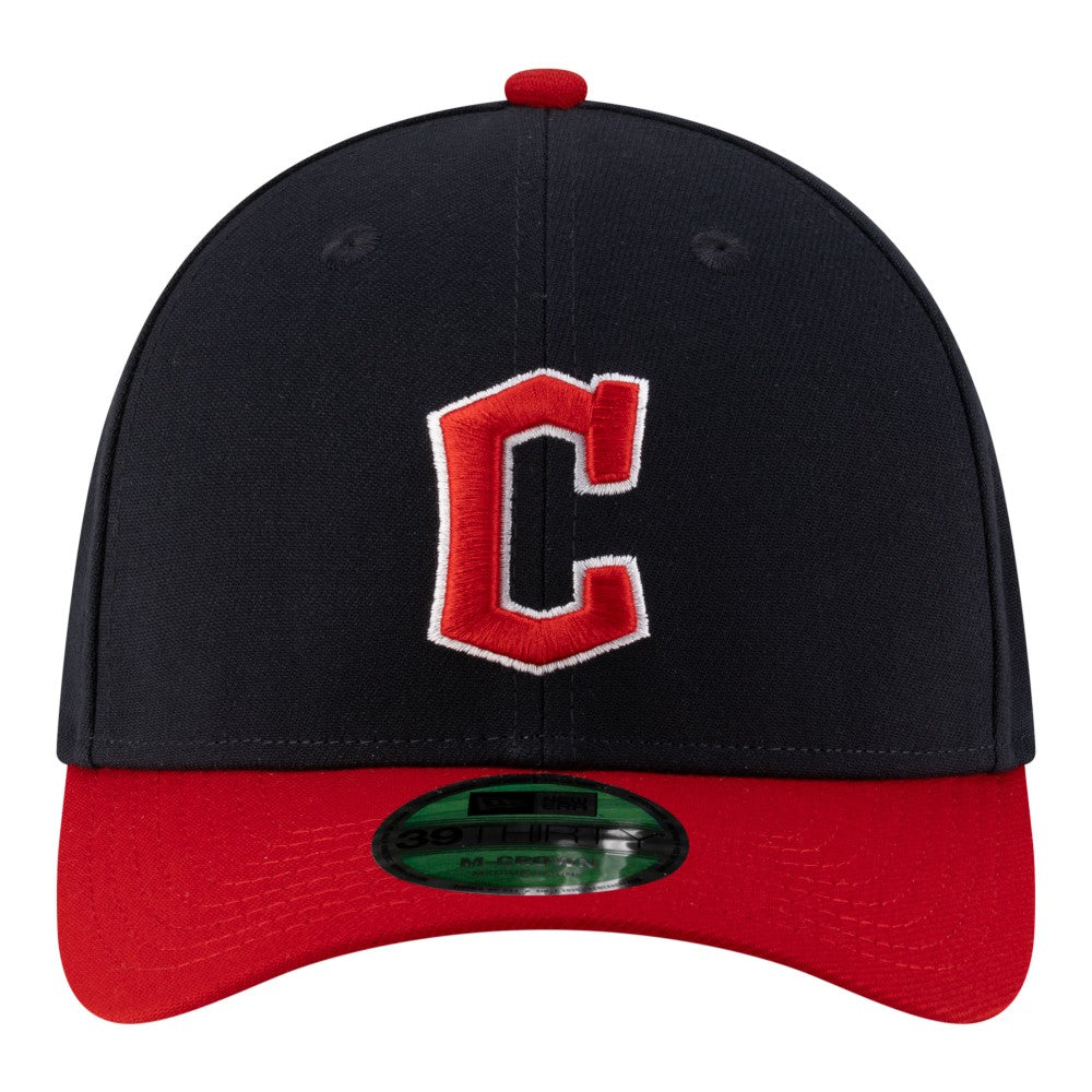 Cleveland Guardians New Era Player Replica 39THIRTY M-Crown Flex Hat - Navy - New Era Discount