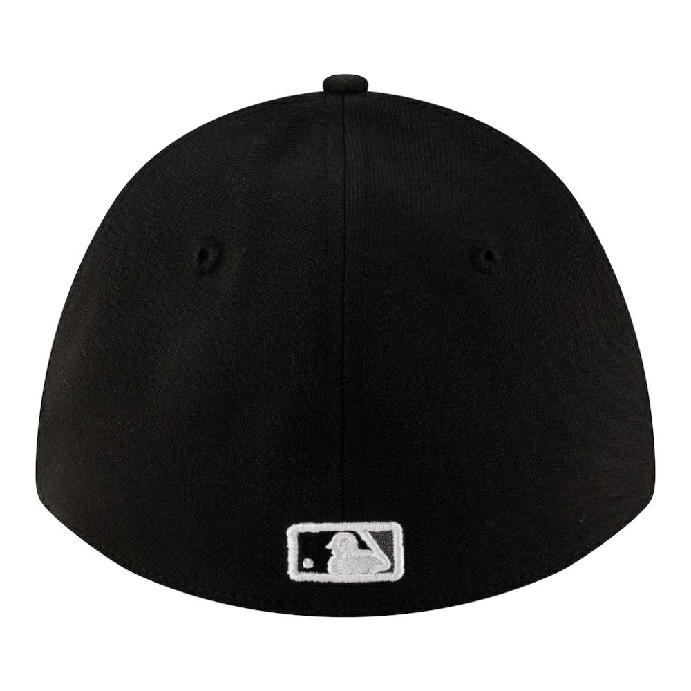 Chicago White Sox New Era Alternate Player Replica 39THIRTY M-Crown Flex Hat - Black - New Era Lifestyle