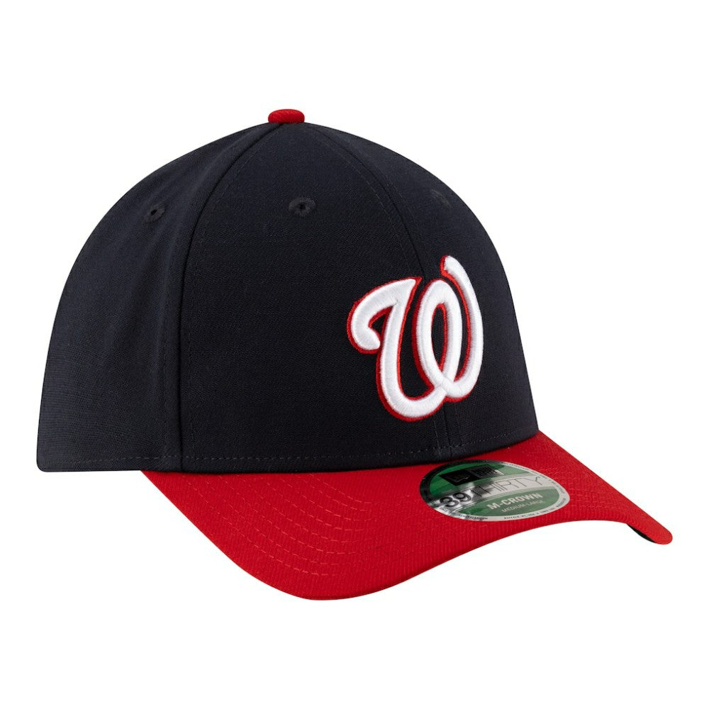Washington Nationals New Era Player Replica 39THIRTY M-Crown Flex Hat - Black - New Era Discount