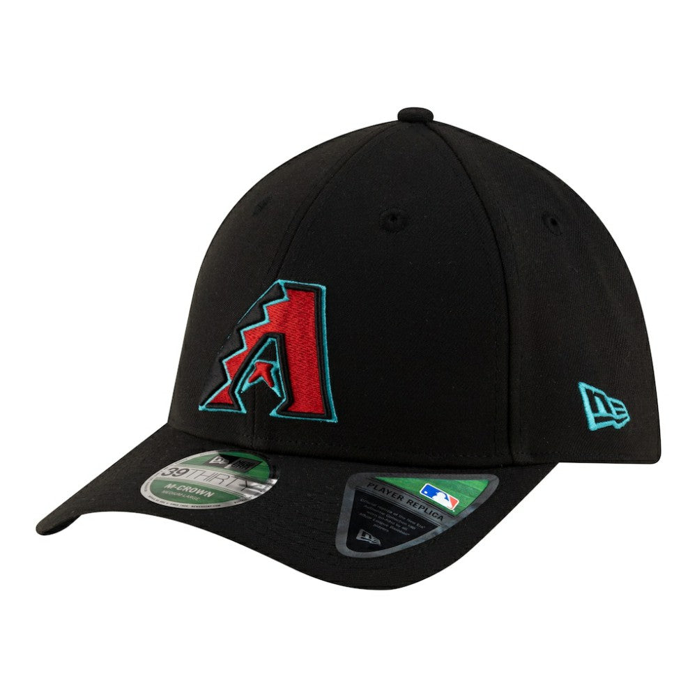 Arizona Diamondbacks New Era Alternate Player Replica 39THIRTY M-Crown Flex Hat - Black - New Era Discount