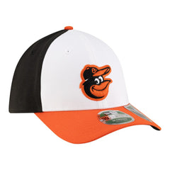 Baltimore Orioles New Era Player Replica 39THIRTY M-Crown Flex Hat - White/Orange - New Era Online