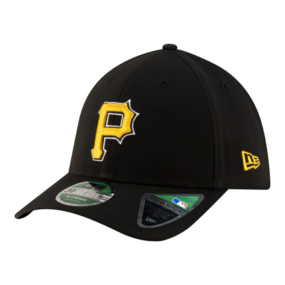 Pittsburgh Pirates New Era Alternate Player Replica 39THIRTY M-Crown Flex Hat - Black - New Era Lifestyle