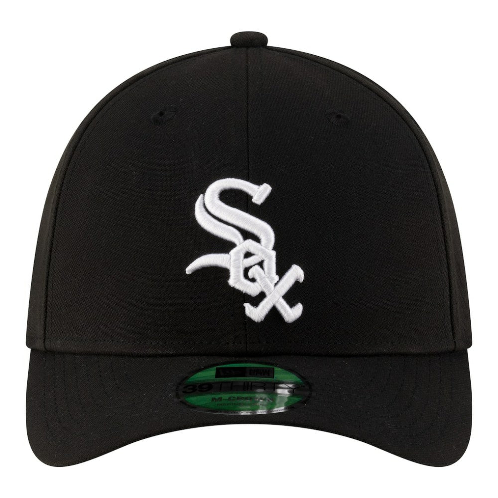 Chicago White Sox New Era Player Replica 39THIRTY M-Crown Flex Hat - Black - New Era on Sale