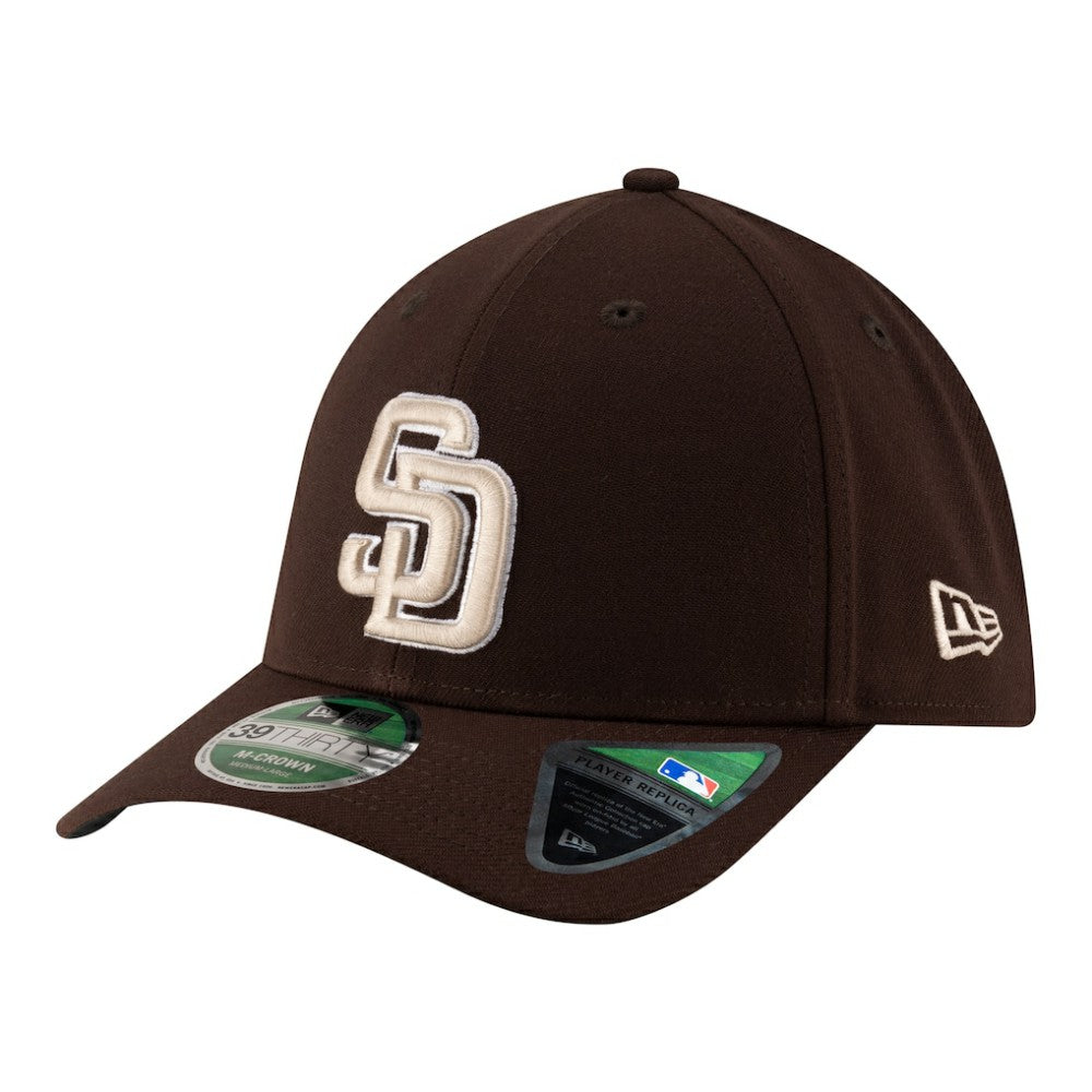 San Diego Padres New Era Alternate Player Replica 39THIRTY M-Crown Flex Hat - Brown - New Era Online