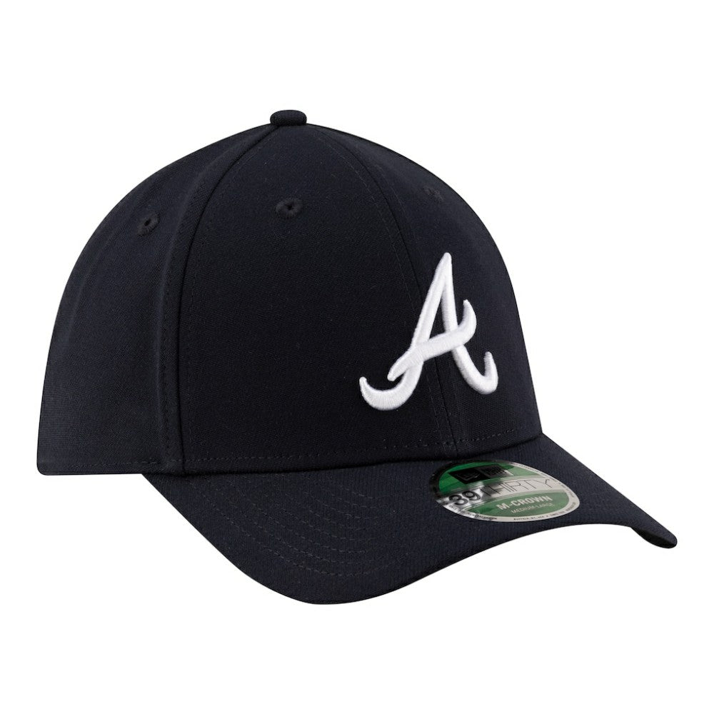 Atlanta Braves New Era Player Replica 39THIRTY M-Crown Flex Hat - Navy - New Era Online