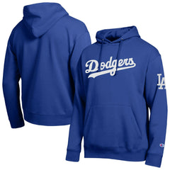 Los Angeles Dodgers Champion All Star Wordmark Hoodie - Royal - MLB Lifestyle
