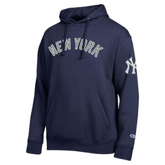 New York Yankees Champion All Star Wordmark Hoodie - Navy - MLB Lifestyle