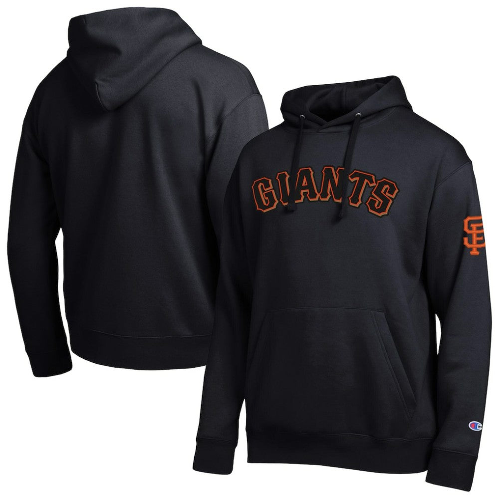 San Francisco Giants Champion All Star Wordmark Hoodie - Black - MLB Online