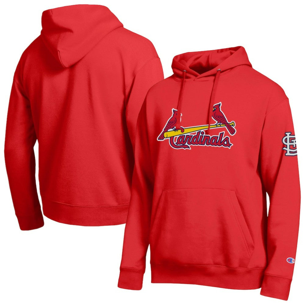 St. Louis Cardinals Champion All Star Wordmark Hoodie - Red - MLB Online