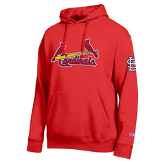 St. Louis Cardinals Champion All Star Wordmark Hoodie - Red - MLB Online