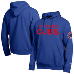 Chicago Cubs Champion All Star Wordmark Hoodie - Royal - MLB Sale