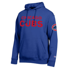 Chicago Cubs Champion All Star Wordmark Hoodie - Royal - MLB Sale
