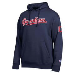 Cleveland Guardians Champion All Star Wordmark Hoodie - Navy - MLB Sale