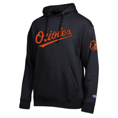 Baltimore Orioles Champion All Star Wordmark Hoodie - Black - MLB Online