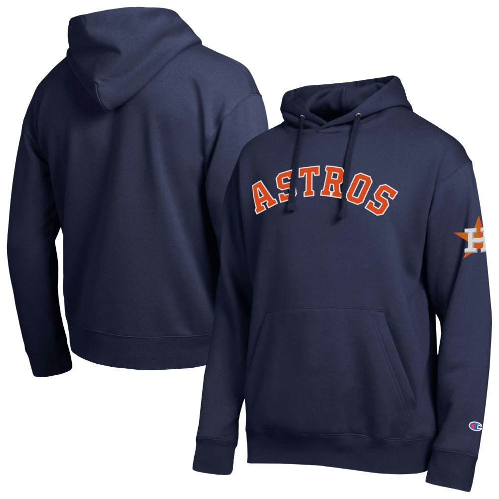 Houston Astros Champion All Star Wordmark Hoodie - Navy - MLB on Sale