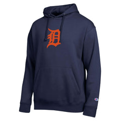 Detroit Tigers Champion All Star Embroidered Logo Hoodie - Navy - MLB Sale