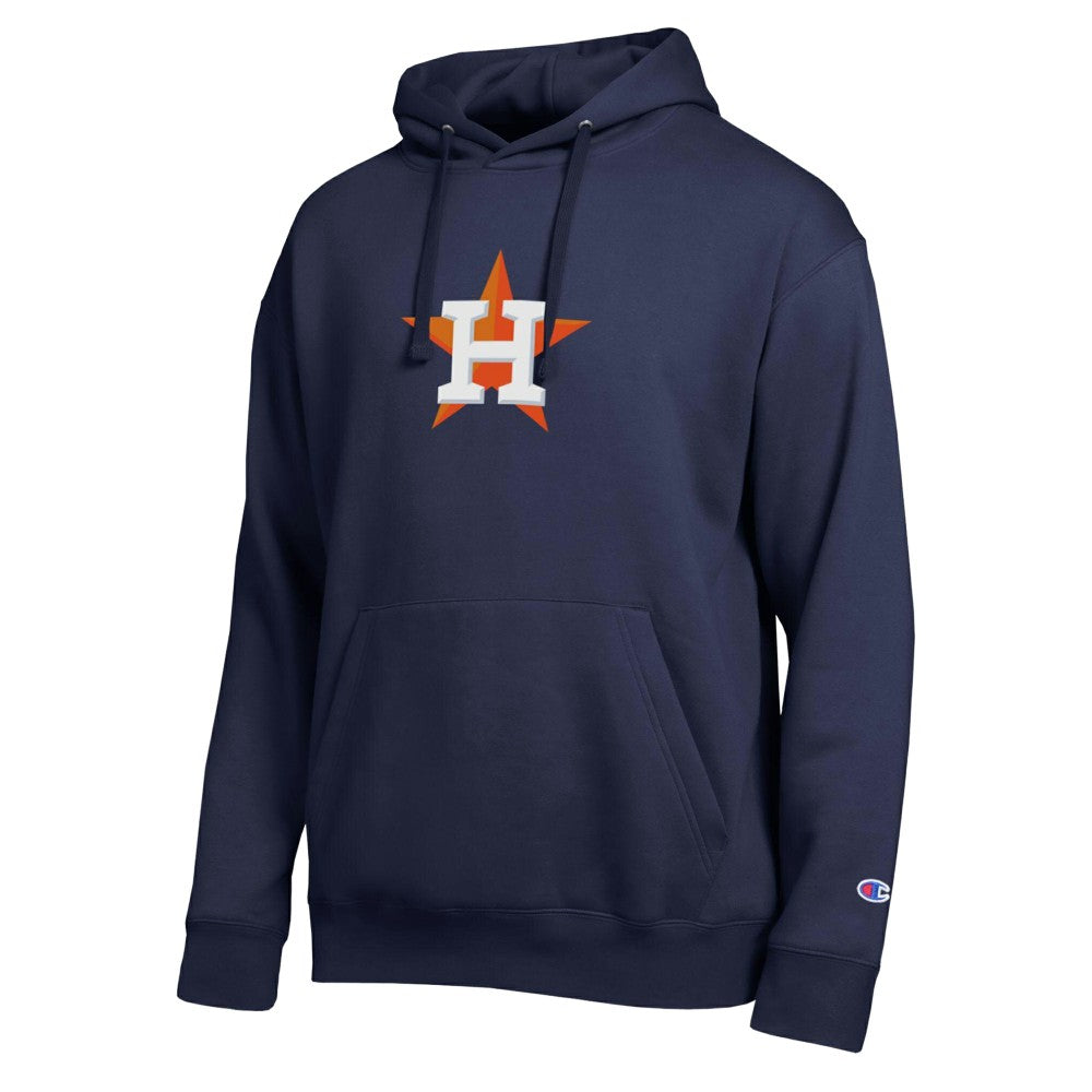 Houston Astros Champion All Star Embroidered Logo Hoodie - Navy - MLB Discount