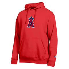 Los Angeles Angels Champion All Star Embroidered Logo Hoodie - Red - MLB Online
