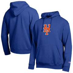 New York Mets Champion All Star Embroidered Logo Hoodie - Royal - MLB on Sale
