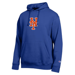 New York Mets Champion All Star Embroidered Logo Hoodie - Royal - MLB on Sale