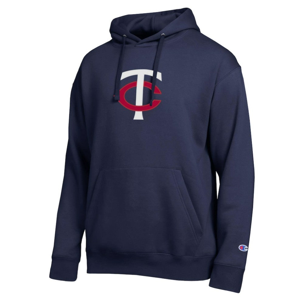 Minnesota Twins Champion All Star Embroidered Logo Hoodie - Navy - MLB on Sale