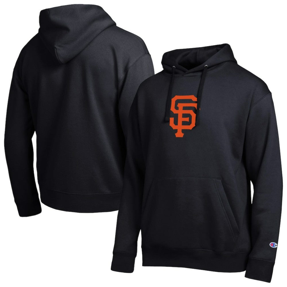 San Francisco Giants Champion All Star Embroidered Logo Hoodie - Black - MLB Lifestyle