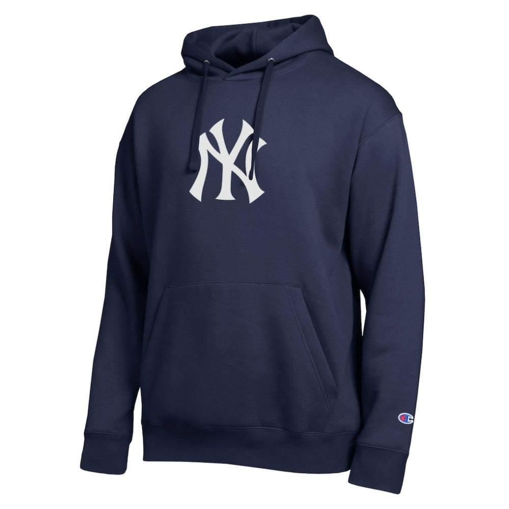 New York Yankees Champion All Star Embroidered Logo Hoodie - Navy - MLB Sale