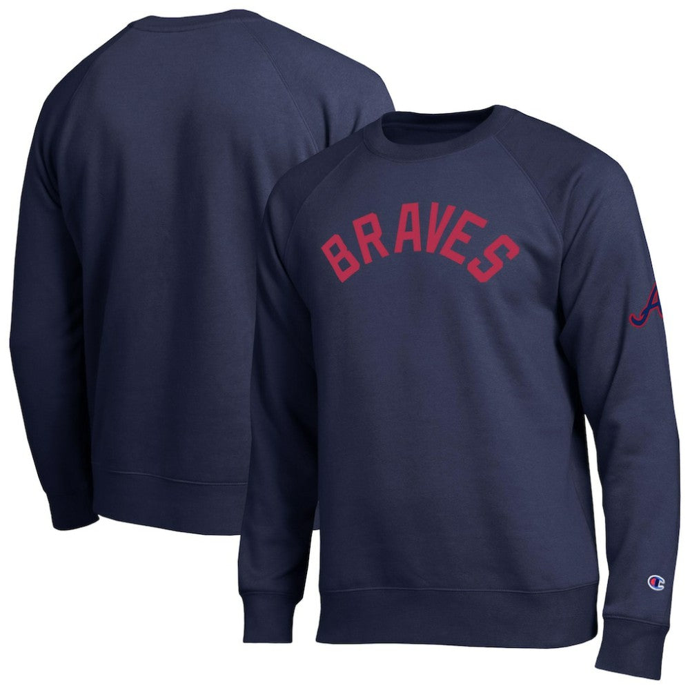 Atlanta Braves Champion All-Star Sweatshirt - Navy - MLB Sale