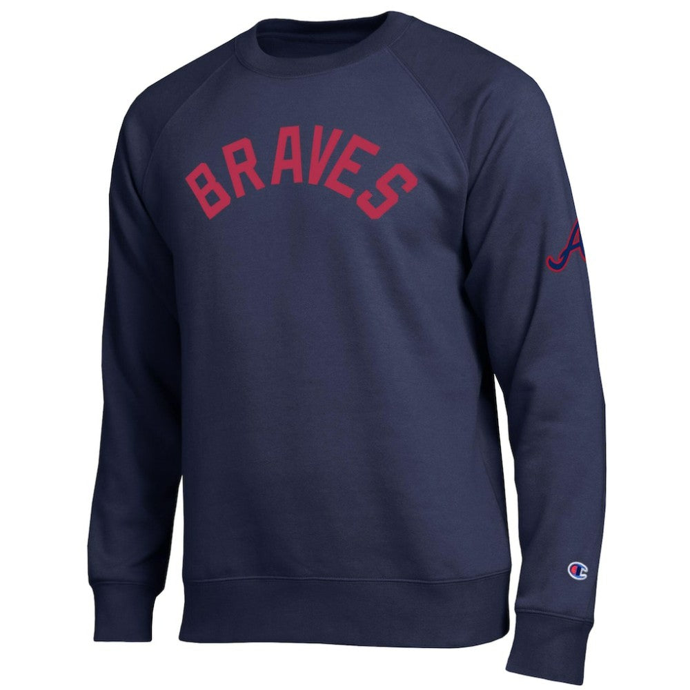 Atlanta Braves Champion All-Star Sweatshirt - Navy - MLB Sale