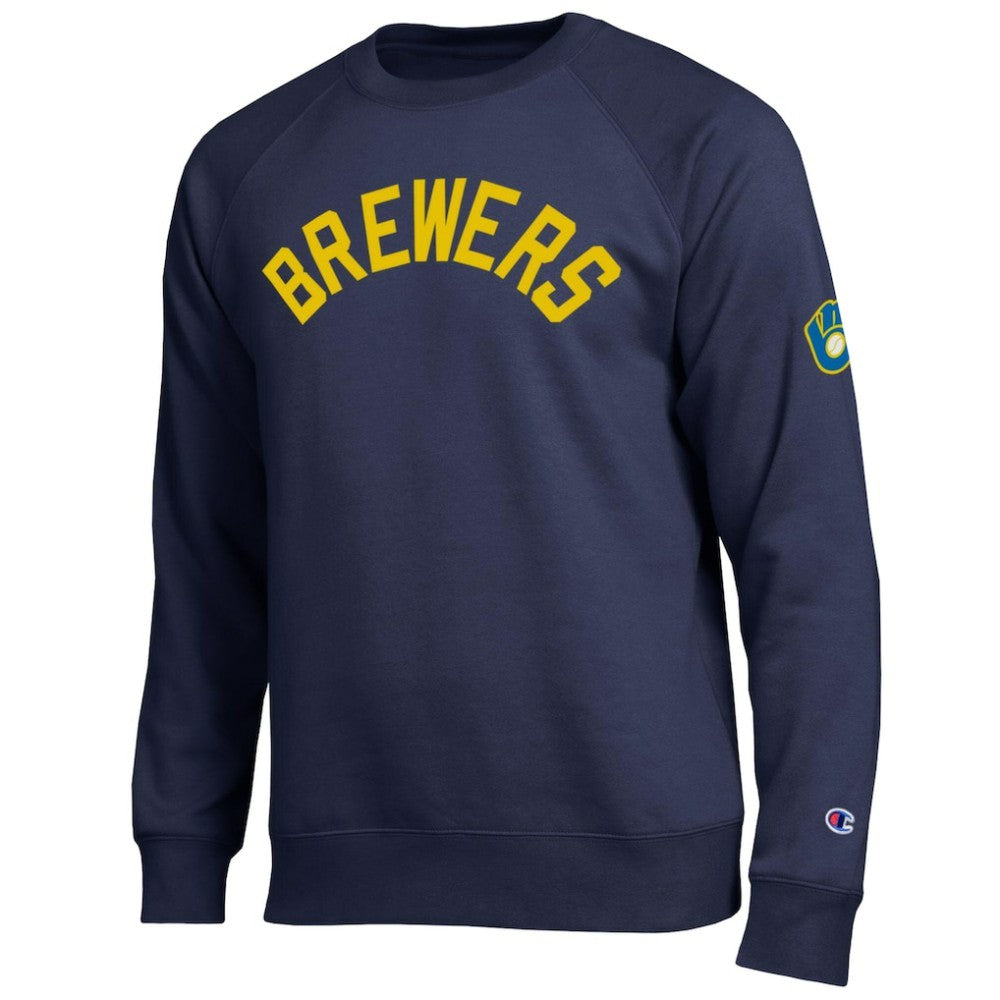 Milwaukee Brewers Champion All-Star Sweatshirt - Navy - MLB Online
