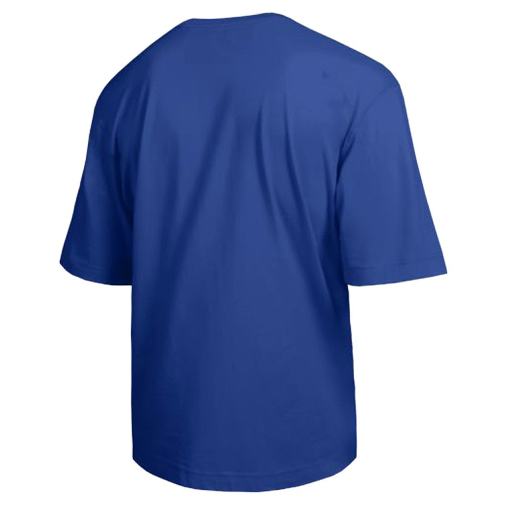 Kansas City Royals Champion All Star Chenille Wordmark T-Shirt - Royal - MLB on Sale