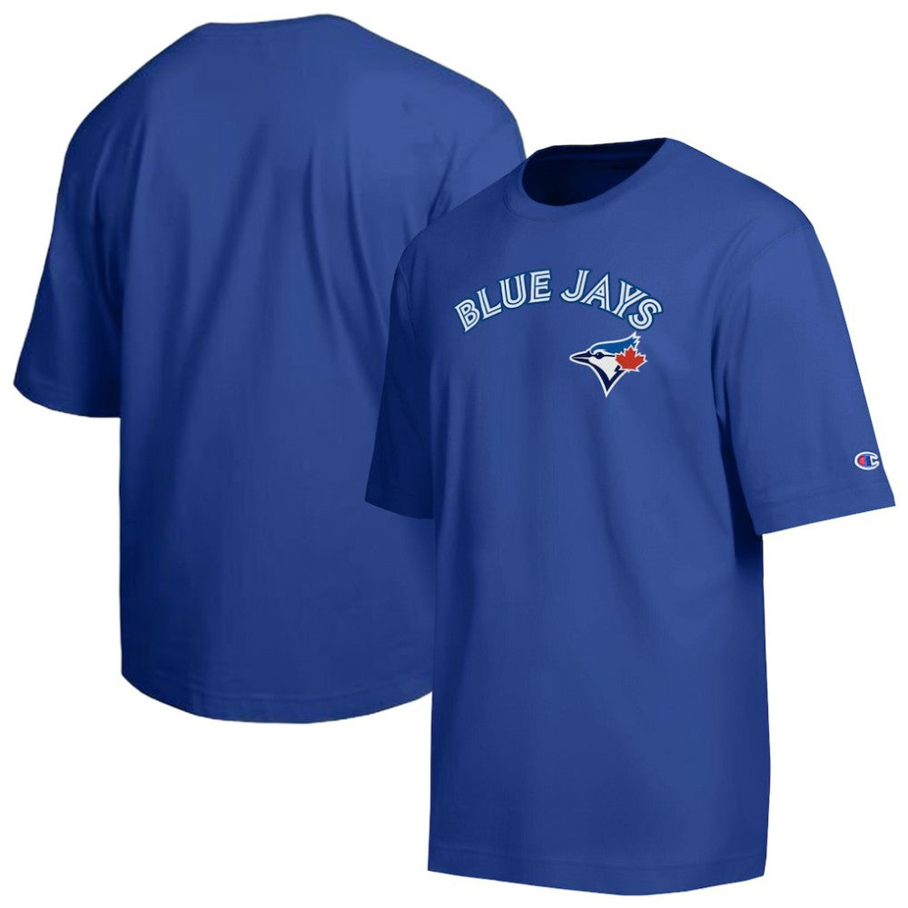 Toronto Blue Jays Champion All Star Chenille Wordmark T-Shirt - Royal - MLB Lifestyle