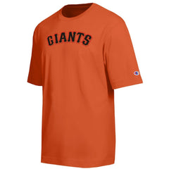 San Francisco Giants Champion All Star Chenille Wordmark T-Shirt - Orange - MLB on Sale