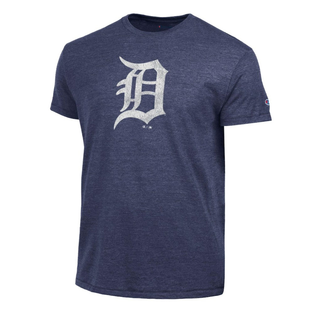 Detroit Tigers Champion Tri-Blend T-Shirt - Navy - MLB Online