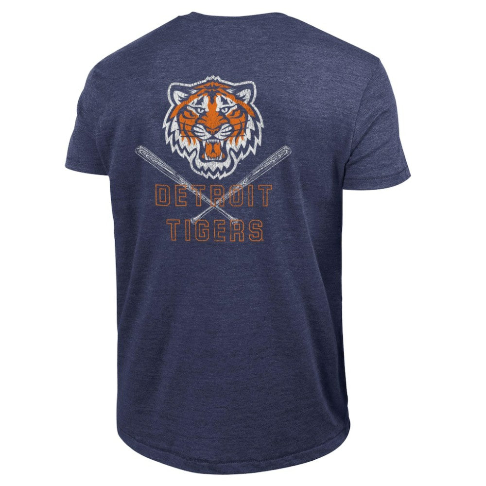 Detroit Tigers Champion Tri-Blend T-Shirt - Navy - MLB Online